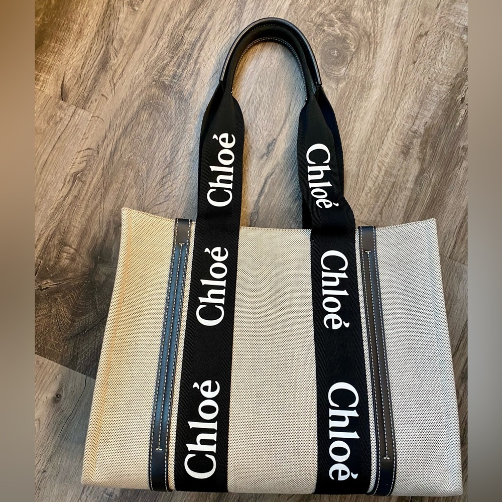 Chloe medium woody totebag